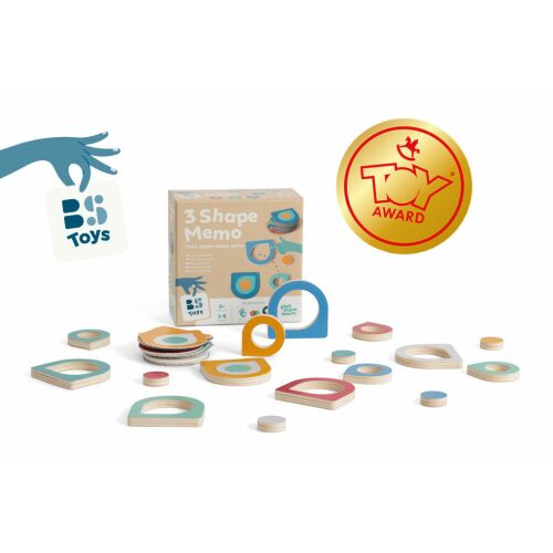 BS Toys Forma Memória Játék - 5 éves kortól