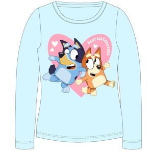 Bluey és Bingo 'Legjobb Nővérek Valaha' hosszú ujjú póló lányoknak - Baba & Gyerek divat