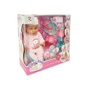 Lalka Lulu Love Pisilõs w opakowaniu z akcesoriami - Nonbrand Baba