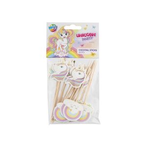 Bețe de petrecere unicorn, 9 cm, 24 buc 113744557 - Fate de masa de petrecere