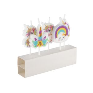 Lumânare 3D Unicorni, 7 cm, 5 buc 113744563 - Decoratiuni pentru tort