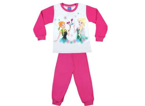 Disney Frozen lányka hosszú Pizsama - világos-pink 30398851