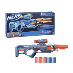 Nerf Elite 2.0 Eaglepoint RD-8 бластер с мерник и стрели, опакован и разопакован - Hasbro