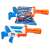 Nerf Super Soaker Twister water blaster, blue and white, with double water jets, packaging