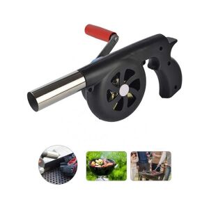 Suflantă pentru grătar - Ustensilă de bucătărie - 29cm - Colaj exemple de utilizare - Perfect Home