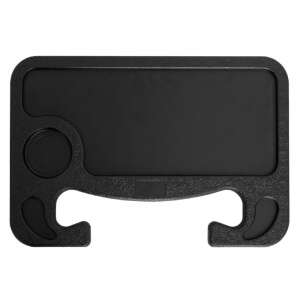 Black car steering wheel tray with cup holder - Home by Somogyi