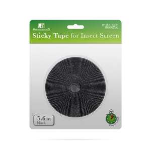 Garden of Eden Sticky Tape for Insect Screen, black, 5.6 m - Mosquito Net