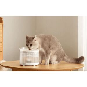 Cat drinking from Homerunpet BF10 smart pet water fountain - Pet Care