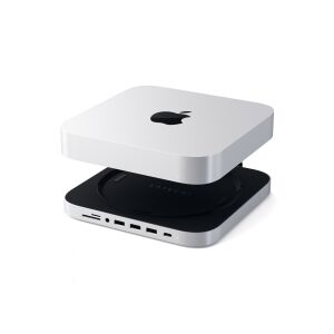 Satechi Type-C Mac Mini Hub und Ständer mit Mac Mini - Satechi