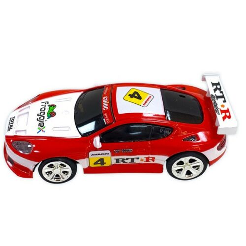 FroggieX FX-TS-RC1-MC távirányítós autó, piros és fehér játék versenyautó