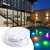 Phenom RGB LED pool light with remote control, 13 colors, waterproof, for swimming pools and jacuzzis