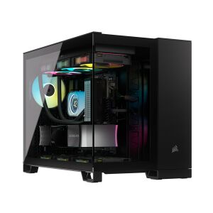 Corsair iCUE LINK 2500X RGB fekete számítógépház alkatrészekkel - Corsair