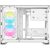 CORSAIR iCUE LINK 2500X RGB Dual Chamber PC Ház, fehér, belső elrendezés RGB ventilátorokkal