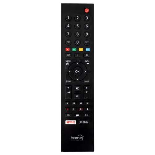 Home URC GR1 Grundig TV remote control, black