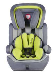 Lionelo Levi Plus Biztonsági Autósülés 9-36kg #lime