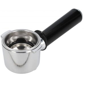 DeLonghi Kaffeemaschinen Siebträger, Edelstahl Filterhalter für Espressomaschinen - Küche & Essen