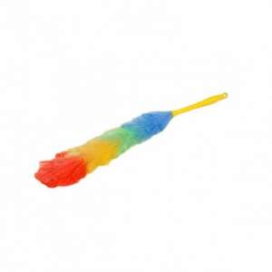 Farebný prachový metla so žltou rukoväťou - Čistiace zariadenia