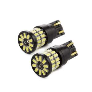 2x Carguard CANBUS T10 (W5W) 360 Lumen Becuri LED, Super Alb, 5W, 12V - Becuri auto