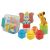 Disney Baby Simba und Dumbo Spielset mit Buch von Clementoni, Bausteine für Babys, weiche Bausteine, Stapelspielzeug, Entwicklungsspielzeug, Lernspielzeug, Babyspielzeug, Disney-Charaktere, König der Löwen, Dumbo