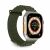 Puro Extreme sötétzöld nylon szíj Apple Watchhoz 42/44/45/49mm Apple Watch-on