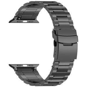 Tech-Protect rozsdamentes Pro szíj Apple Watch 4 / 5 / 6 / 7 / 8 / 9 / SE / Ultra 1 / 2 (42 / 44 / 45 / 49 mm) - fekete 113796295 - Okosóra szíj