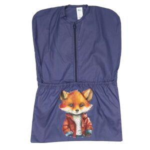 Oviszsák elöl cipzáras, zsebes - Róka mintával 113797013 - Ovis zsák