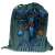 Minecraft Diamond Miner drawstring bag, grey with blue and black details