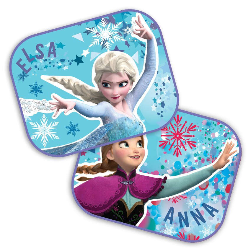 Disney autós Napellenző 2db - Jégvarázs - kék