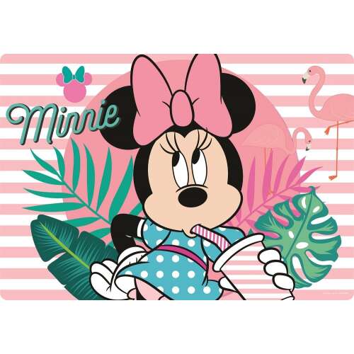 Поставка за чиния Disney Minnie Mouse с тропически дизайн