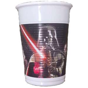 Star Wars Darth Vader Plastikbecher, 8er Pack, 200 ml - Einwegbecher