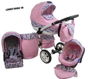 Babycruiser Arida Babakocsi KOL:08 #rózsaszín 30324097