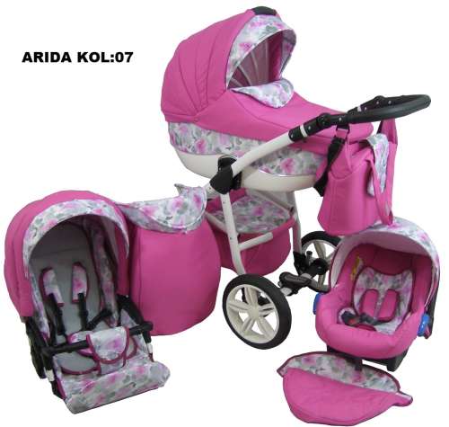 Babycruiser Arida Babakocsi KOL:07 #rózsaszín 30324099