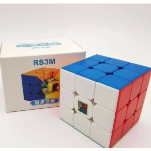 Maglev Moyu RS3M 2021 mágneses 3x3 rubik játék, kocka, speedcube+Moyu kockatartó és Gan szütyő 114929223