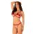 Komplet biustonosz stringi obsessive rubinesa l/xl 126860126