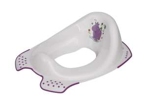 Lorelli WC szűkítő - Víziló #fehér-lila