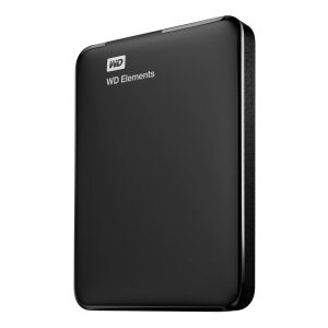 Black WD Elements 1TB External Hard Drive - Data Storage Solution - Western Digital External Hard Drife