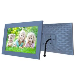 Denver PFF-1026 digitaler Bilderrahmen Vorder- und Rückansicht - Foto, Video & Optik