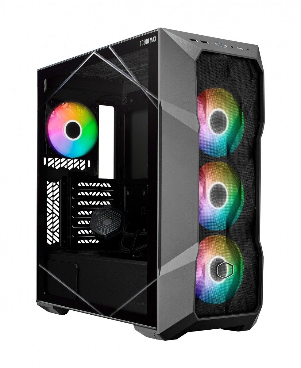 Cooler Master TD500 MAX Full Tower Fekete 850 W számítógép ház