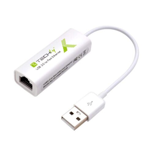 Techly IDATA ADAP-USB2TY2 Ethernet 100 Mbit/s hálózati kártya 113868002