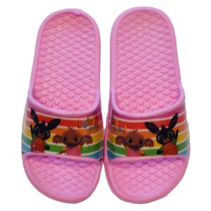Papuci roz Bing Bunny roz pentru copii, design cu personaje de desene animate - Pantofi pentru copii
