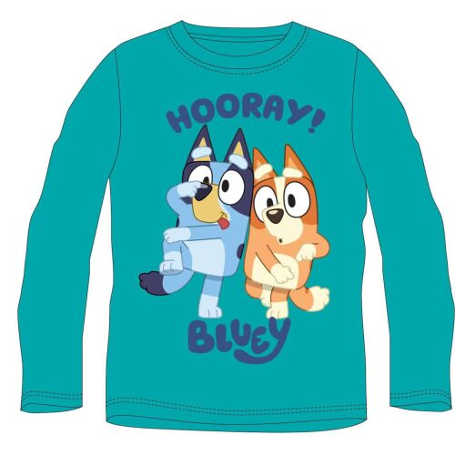 Tricou cu mânecă lungă Nickelodeon Bluey, personajele Bluey și Bingo