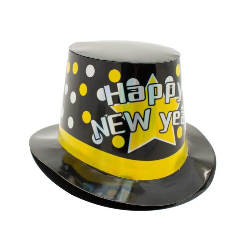 Happy New Year Kalap Fekete 113869336