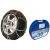 Snow chains for car tires, 140 size, diamond pattern, KNS140, 9mm, pair, with carrying case