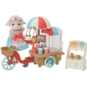 Sylvanian Families pattogatott kukorica tricikli játékszett Barbara Dale figurával - Figura