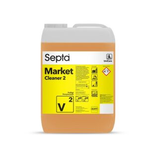 Bodenreiniger für die Reinigung von Bodenbelägen aus Gras, Terazzo, Fliesen und Kunststoff SEPTA MARKETCLEANER 2 V2 10L 113873911 - Septa