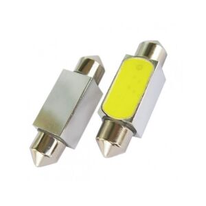 2x 39 mm LED žiarovka do auta, vysoký výkon, biele svetlo - Auto žiarovky