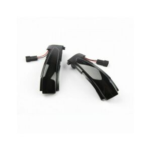 Zestaw dynamicznych świateł LED do lusterek bocznych Peugeot 508, 508 SW, czarny, 2 sztuki - Peugeot