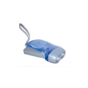 Handkurbel-Taschenlampe mit 2 LED-Leuchten - JBM