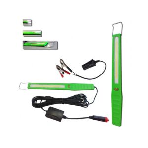 Lampă de lucru JBM COB LED cu încărcător de mașină și cleme - Lămpi de lucru