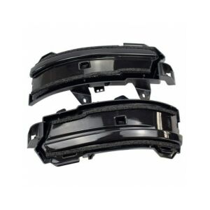 Lumini dinamice LED pentru oglinzi laterale Land Rover Range Rover Evoque, Velar, Discovery Sport, negru, set de 2 - Lumini auto